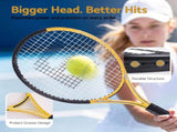 Everfit 27 Inch Tennis Racket Lightweight Racquet for Beginner Adult Players TR-FASTCRTL-GD