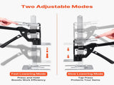 Labor Saving Arm Jack, 2 PCS 200 kg Bearing Capacity, Lifting up to 165 mm, Metal Hand Lifting Jack V952-TGQ170MM2DHS09LQLV0