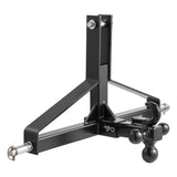 VEVOR 3 Point Trailer Hitch with 2 in Receiver, 3pt Quick Hitch Attachment, Heavy Duty Tractor Tow V952-ASJXJSQDKSXTJ54AM001V0