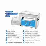 4.5L Digital Ultrasonic Cleaner - Ultra Sonic Bath Jewellery Cleaning V238-SUPDZ-32577120796752