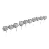 100pcs Fertilizer Mesh Stainless Steel Garden Nutrition Cups Small Size Bonsai Fertilization V1294-YM0521-3111230084511