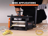 Rolling Mill, 2.24"/57 mm Jewelry Mill Machine, 1 2 Gear Ratio, 3-in-1 Multi-function V952-SHYYPJ3H157M2T9N9V0