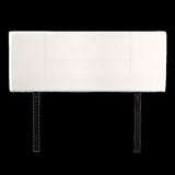 PU Leather Double Bed Headboard Bedhead - White V63-768115