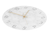 Simple Marble Wall Clock Fashion Cracked Acrylic Material UV Printing Clock Living Room Decoration V1294-YM0710-3115210161611