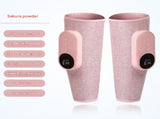 Two-piece Pink Portable Leg Air Pressure Massager with Constant Heat - Slimming and Relaxation V888-ELOSUNG28249