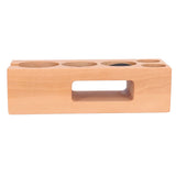 Wood Coffee Filter Tamper Holder Multifunction Wooden Coffee Tamper Mat for 2.3in Coffee Machine V1294-YM0523-3113220079511