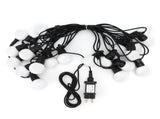 Waterproof G50 Bulb Light 10M 20LED String Light for Outdoor Festive Decor Warm White V1294-YM0901-3119210090311