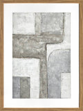 Easy Abstract Artwork Framed W Glass Front 60x80cm V637-E646066