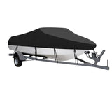 Waterproof Boat Cover 17-20ft Square Bow Jon Boat & Wide Beam Utility UV Resistant Marine Storage V888-ELOSUNG44121