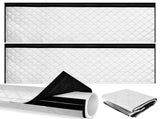 2Pcs AC Hose Insulation Sleeve with Oxford fabric, Three Layer Insulation Design, Easy Installation, V1369-AZ3-W-12364