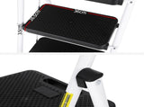 Giantz 4 Step Ladder Multi-Purpose Folding Steel Platform Tool Bag Handrails LD-STEEL-4STEP-TB