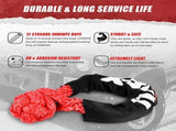 X-BULL Recovery Kit Kinetic Recovery Rope With 2PCS Recovery Tracks Gen2.0 Red V211-AU-ST001XBRK013