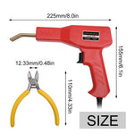 Plastic Welder Garage Tool Hot Staple Staplers Bumper Repair Welding Machine Kit V201-FDZ0067BL8AU