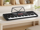 Alpha 49 Key Electronic Keyboard Portable Digital Piano Musical Instrument Black EK-M49-BK