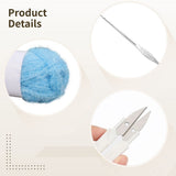 Scrubby Yarn for Dishcloths, Pastel Yarn for Crocheting, Quality Polyester Blend, 12-Color Kit, V1369-AZ3-W-08577