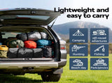 Weisshorn Camping Tent Car SUV Rear Hatchback Tents Canopy Portable Outdoor Family Black XFEL-TENT-CAR-BK