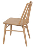 Riviera Solid Oak Dining Chair - Set of 2 V199-CH050RVRSF2NU