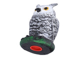 Plastic Hunting Fake Owl Decoys Outdoor Garden Yards Ornaments Pest Deterrent Repeller1023 V1294-YM0901-3111210028313
