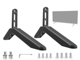 Universal TV Stand with Screws - Easy Installation - Tabletop Stand for Vizio, Samsung, LG, TCL, V1237-ZY-203-1595