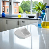 Plated Silver Electrical Outlet Box for Laboratory Benches with Flush Mount and Thermal Stability V1192-AZ-W-31479