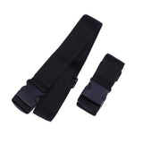 4Pcs PP Luggage Strap Portable and Adjustable Suitcase Packing Fixed Belt Black for Secure Travel V1366-AZ2-W-19640