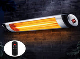 Devanti Electric Strip Heater Radiant Heaters 2000W RHP-2000R-SI