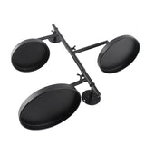 Window Rotating Plant Stand Shelf Indoor Black Floating Shelves 3 Tier Wall Mount Plant Holders for V1294-YM0901-3117250039811