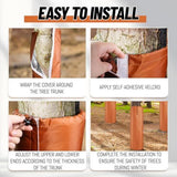 100*30*30cm 2 Pack Palm Tree Root Protectors Winter Protection for Trees Root Self Adhesive Plant V1107-119-20452-BRN2