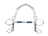Horse Mouth Bit 125mm Stainless Steel Horse Snaffle Bit for Training Equestrian Equipment Racing V1294-YM0706-3111230209111