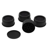 4PCS Round Furniture Feet Mat Rubber Sponge Plastic NonSlip Risers Lifts Height Floor Protector V1294-YM0901-3111210211611