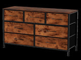 Levede Storage Cabinet Tower Chest CH1098-7-BR