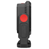 Black Dual Powered Solar Work Light 3000 Lumen with Adjustable Kelvin Settings V178-68992