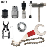 Bicycle Repair Tool Kit, Mountain Bike Chain Cutter, Bicycle Repair Kit, Freewheel Bottom Bracket V1308-DSZKI-1380
