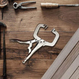 10pc Heavy Duty Steel C-Clamps 6" Mig Welding Locking Plier Vice Grip V63-820153