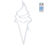 Ice Cream Shaped Neon Light LED Sign Light with Remote Control for Party Decor USB Or Battery V1294-YM0714-3119210221811