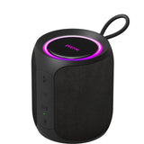 EFM Austin Mini Bluetooth Speaker with LED Colour Glow - Charcoal Black V578-EFBSAMUL909PBL
