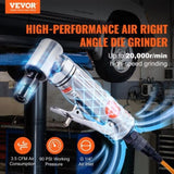 Air Angle Die Grinder, 1/4" Right Angle Die Grinder , Heavy Duty 90-Degree Angled Air V952-QDKMJRSJM000YRVBOV0