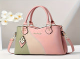 Tri-Color Handbag Tri Colour Handbag Australia Fashion Handbag Trendy Handbag - Off - white with V1347-127-63844-OFF-30-12-22