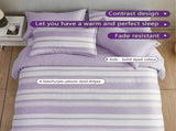 Stripe Sabine Heritage Quilt / Doona / Duvet Cover set V745-AQ081669Q3