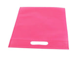 50Pcs Die Cut Non Woven Bags Eco Friendly Flat Mouth Tote Bags Non Woven Fabric Garment Bags Rose V1294-YM0718-3117220210413
