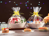 6 Sets Small Gifts Empty Bulk Woven Cotton with Bags Ribbons Easter Rabbit Candy Eggs V1258-DP02-C-3172