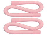 Yoga Weight Ring Elastic Adjustable Durable Household Unisex Wrist Weights for Sports RunningPink V1294-YM0901-3117210148312