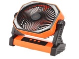 Camping Fan with LED Lantern 4 Levels 270 Degree Pivot Large Air Volume USB Rechargeable Outdoor V1294-YM0716-3113220171012