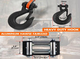 Electric Winch 4500LBS Winch Steel Cable Trailer Towing Remote ATV Winch UTV Winch 4WD V211-AUEB-MNEW001S