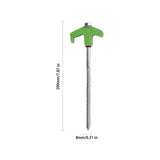 Chmadoxn Tent Stakes Heavy Duty, 8 Inch Screw in Tent Stakes, Ground Anchors Screw in, Tent Pegs V1189-WXFWAL-20260326-02930
