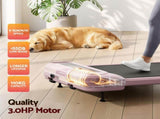 Everfit 3 in 1 Treadmill Electric Walking Pad with Incline Under Desk Home Gym Pink TMILL-400-INC-PK
