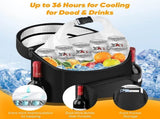 Large 45 Can Insulated Cooler Backpack for Picnic, Beach, and Camping in Australia - 36H Cooling, V888-ELOSUNG41382