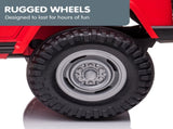 Kahuna Licensed Toyota FJ-40 Electric 2-Seat Kids Ride On Car by Kahuna - Red CAR-TYT-FJ40-RD