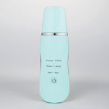 Ultrasonic Skin Scrubber - Deep Cleansing, Peeling, Lifting & Ion Infusion Facial Spatula V888-ELOSUNG35043