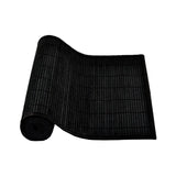 Narrow Slat Bamboo Table Runner 140 x 33cm Black V442-JTC-TABLER-BAMBOOCOL3BL-BLACK-RE